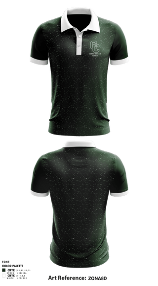 Short Sleeve Performance Polo, Cedar Creek School Tennis, Tennis, Teamtime, Team time, sublimation, custom sports apparel, team uniforms, spirit wear, spiritwear, sports uniforms, custom shirts, team store, custom team store, fundraiser sports, apparel fundraiser