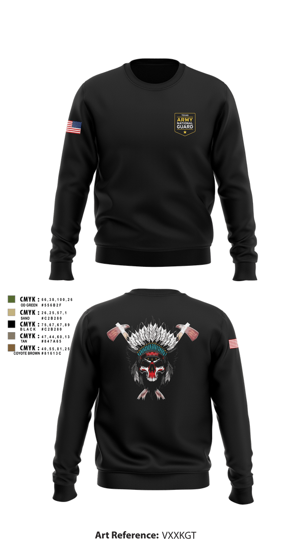 Crew Neck Sweatshirt, , Army, Teamtime, Team time, sublimation, custom sports apparel, team uniforms, spirit wear, spiritwear, sports uniforms, custom shirts, team store, custom team store, fundraiser sports, apparel fundraiser