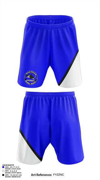 Athletic Shorts With Pockets, Whale Branch Middle School, , Teamtime, Team time, sublimation, custom sports apparel, team uniforms, spirit wear, spiritwear, sports uniforms, custom shirts, team store, custom team store, fundraiser sports, apparel fundraiser