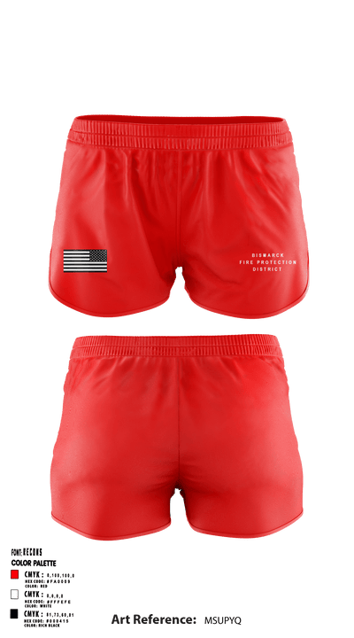 Bismarck fire protection district 89922865 Ranger Panties - 1