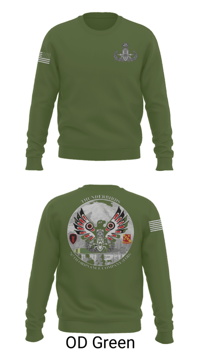707th OD CO (EOD) 59109694 Crew Neck Sweatshirt - 12