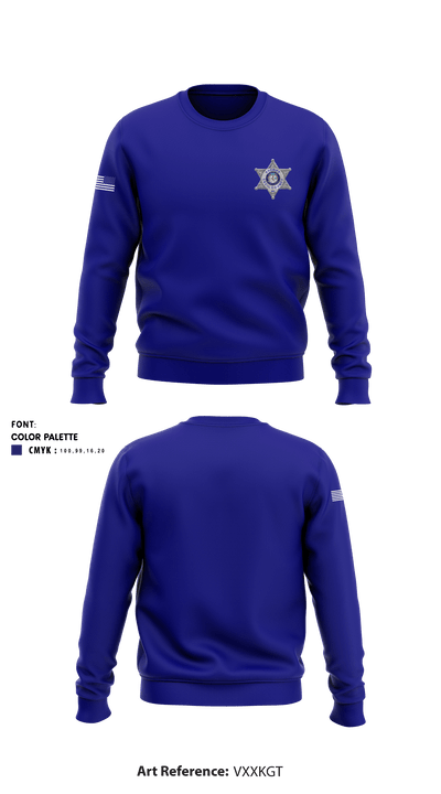 Cecil County Detention Center 93621157 Crew Neck Sweatshirt - 1