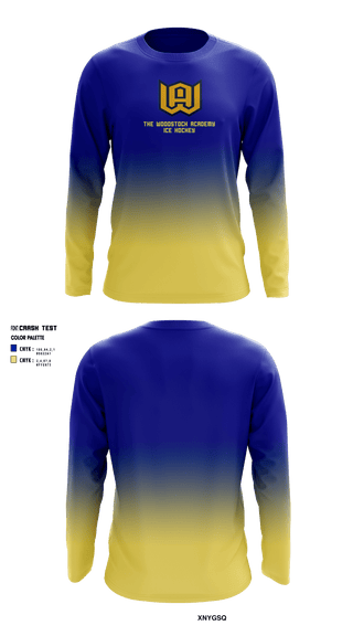 Long Sleeve Performance Shirt, The Woodstock Academy Ice Hockey, , Teamtime, Team time, sublimation, custom sports apparel, team uniforms, spirit wear, spiritwear, sports uniforms, custom shirts, team store, custom team store, fundraiser sports, apparel fundraiser