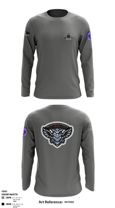 10th CAB H2F 35470377 Long Sleeve Performance Shirt - 7