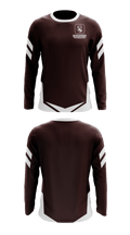 Wolf Point High School Golf 97744060 Long Sleeve Performance Shirt - 1