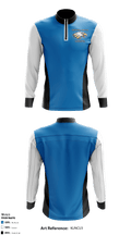Bakersfield Christian High School Basketball 56534822 Quarter Zip Jacket - 1