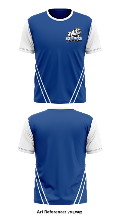North Mason High School 86874889 Short Sleeve Performance Shirt - 1