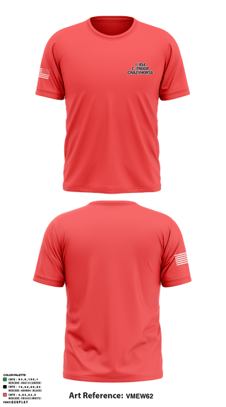 Short Sleeve Performance Shirt, , National Guard, Teamtime, Team time, sublimation, custom sports apparel, team uniforms, spirit wear, spiritwear, sports uniforms, custom shirts, team store, custom team store, fundraiser sports, apparel fundraiser