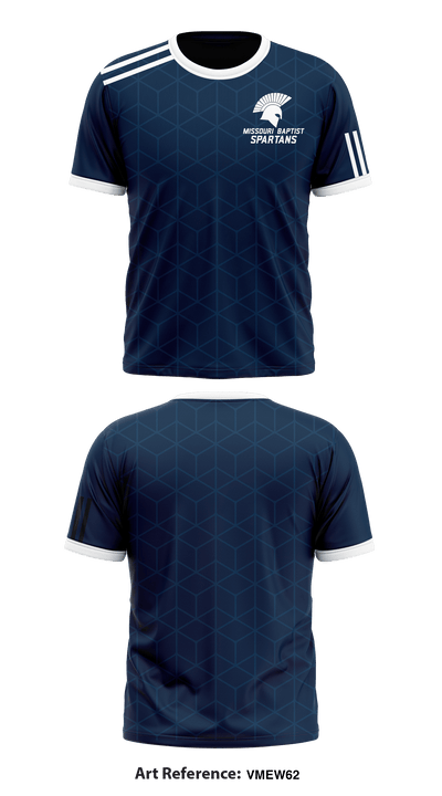 MBU Spartans Golf 95997382 Short Sleeve Performance Shirt - 1