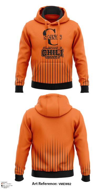 Churchville-Chili Senior High School Golf 1993666 Hoodie - 1
