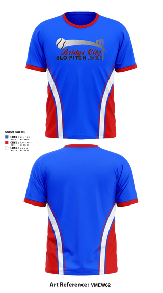 Short Sleeve Performance Shirt, Bridge City Slo-Pitch League, Baseball, Teamtime, Team time, sublimation, custom sports apparel, team uniforms, spirit wear, spiritwear, sports uniforms, custom shirts, team store, custom team store, fundraiser sports, apparel fundraiser