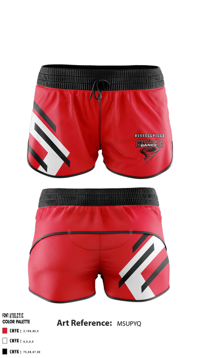 Russellville High School Dance 92262484 Women's Shorts - 1