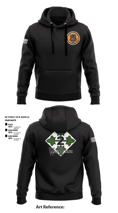 36-1 Cav 97366830 Hoodie - 1