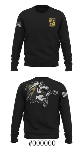 Crew Neck Sweatshirt, , Army, Teamtime, Team time, sublimation, custom sports apparel, team uniforms, spirit wear, spiritwear, sports uniforms, custom shirts, team store, custom team store, fundraiser sports, apparel fundraiser