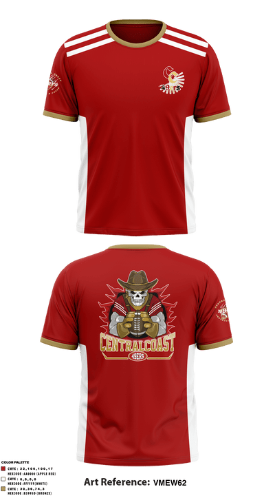 CC Niners 71158351 Short Sleeve Performance Shirt - 2