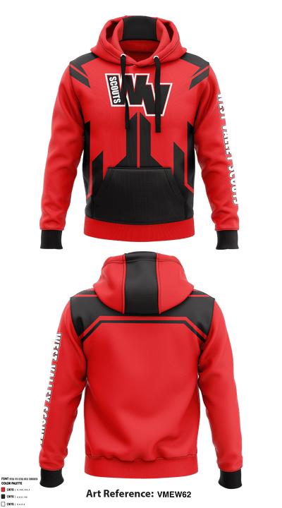West Valley Scouts 82143538 Hoodie - 2