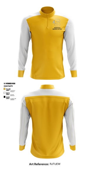 Quarter Zip Jacket, Springfield Shawnee BYSA, Spirit Store, Teamtime, Team time, sublimation, custom sports apparel, team uniforms, spirit wear, spiritwear, sports uniforms, custom shirts, team store, custom team store, fundraiser sports, apparel fundraiser