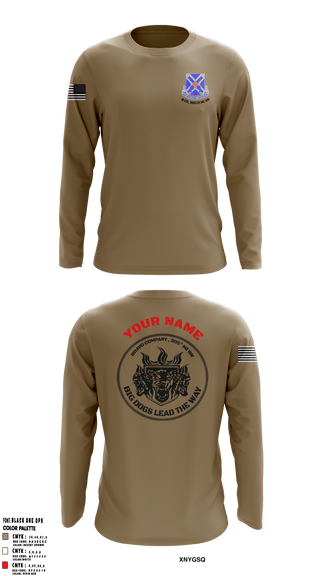 Long Sleeve Performance Shirt, , Army, Teamtime, Team time, sublimation, custom sports apparel, team uniforms, spirit wear, spiritwear, sports uniforms, custom shirts, team store, custom team store, fundraiser sports, apparel fundraiser