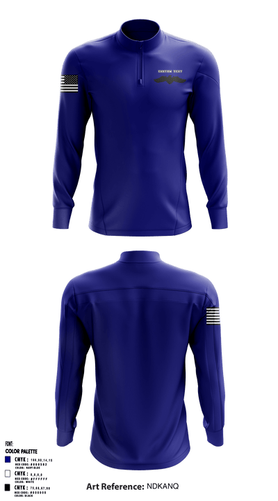 SSMP Detachment 71 50921061 Quarter Zip Jacket - 5
