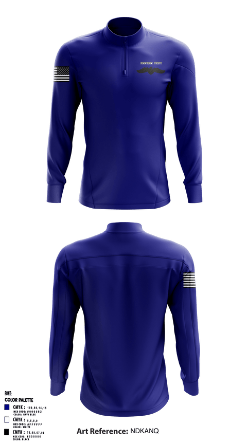 Quarter Zip Jacket, , Navy, Teamtime, Team time, sublimation, custom sports apparel, team uniforms, spirit wear, spiritwear, sports uniforms, custom shirts, team store, custom team store, fundraiser sports, apparel fundraiser