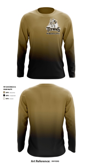 Long Sleeve Performance Shirt, Treasure Coast Titans, Wrestling, Teamtime, Team time, sublimation, custom sports apparel, team uniforms, spirit wear, spiritwear, sports uniforms, custom shirts, team store, custom team store, fundraiser sports, apparel fundraiser