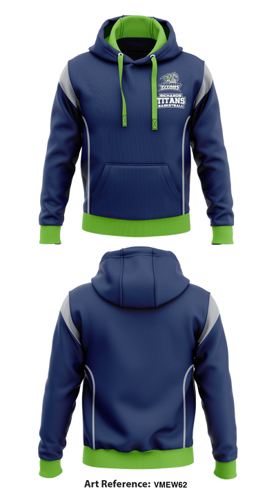 Richards Titans Basketball 85863643 Hoodie - 1