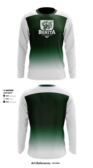 Long Sleeve Performance Shirt, Bonita High School Water Polo, School Spirit Store, Teamtime, Team time, sublimation, custom sports apparel, team uniforms, spirit wear, spiritwear, sports uniforms, custom shirts, team store, custom team store, fundraiser sports, apparel fundraiser