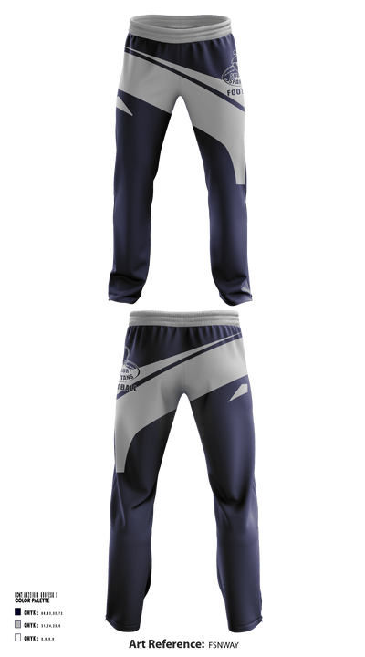 Sudbury Spartans 95622360 Sweatpants - 1