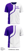 Mcdonald Junior High Track & Field 34814237 Short Sleeve Performance Shirt - 1