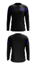 Downtown Giants Youth Football 68980247 Long Sleeve Performance Shirt - 5