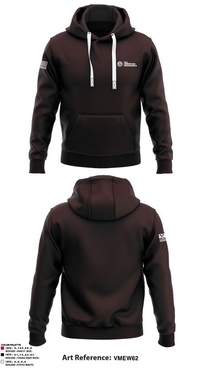 All American WoodWerx 51149733 Hoodie - 2