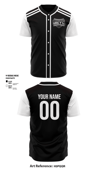 Full Button Baseball Jersey, Greeley Evans Youth League, Baseball, Teamtime, Team time, sublimation, custom sports apparel, team uniforms, spirit wear, spiritwear, sports uniforms, custom shirts, team store, custom team store, fundraiser sports, apparel fundraiser