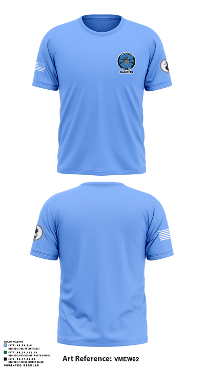 Bandits 74567801 Short Sleeve Performance Shirt - 1