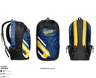 Gear Bag, Euclid High School Football, Football, Teamtime, Team time, sublimation, custom sports apparel, team uniforms, spirit wear, spiritwear, sports uniforms, custom shirts, team store, custom team store, fundraiser sports, apparel fundraiser