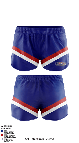 Women's Shorts, PA Xtreme Fastpitch Softball, Softball, Teamtime, Team time, sublimation, custom sports apparel, team uniforms, spirit wear, spiritwear, sports uniforms, custom shirts, team store, custom team store, fundraiser sports, apparel fundraiser