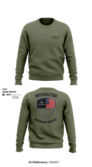 Crew Neck Sweatshirt, , Police, Teamtime, Team time, sublimation, custom sports apparel, team uniforms, spirit wear, spiritwear, sports uniforms, custom shirts, team store, custom team store, fundraiser sports, apparel fundraiser