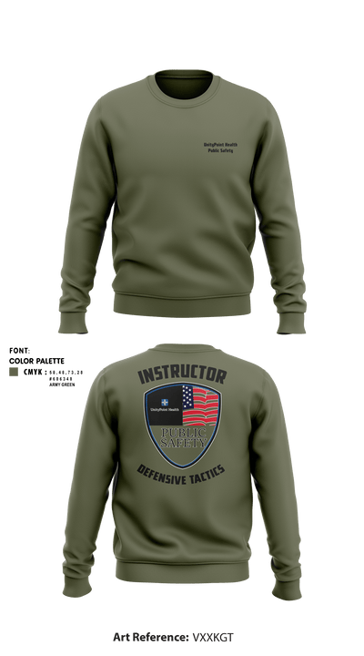 Public Safety 33163399 Crew Neck Sweatshirt - 1