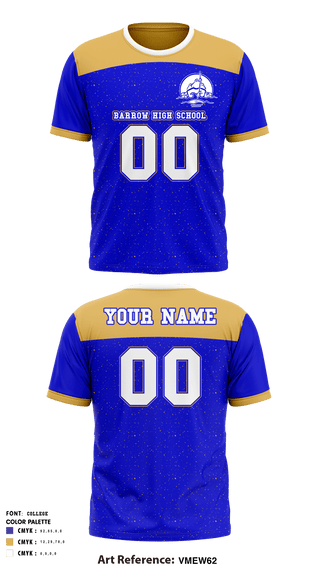 Short Sleeve Performance Shirt, Barrow High School football, Football, Teamtime, Team time, sublimation, custom sports apparel, team uniforms, spirit wear, spiritwear, sports uniforms, custom shirts, team store, custom team store, fundraiser sports, apparel fundraiser