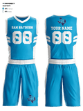 Sam Rayburn High School Basketball 55043972 Basketball Uniform - 1