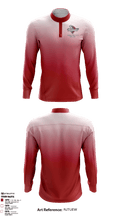 Philadelphia High School Tennis 70966152 Quarter Zip Jacket - 1