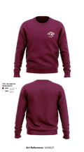 Lakeville South High School Lacrosse 8707238 Crew Neck Sweatshirt - 2