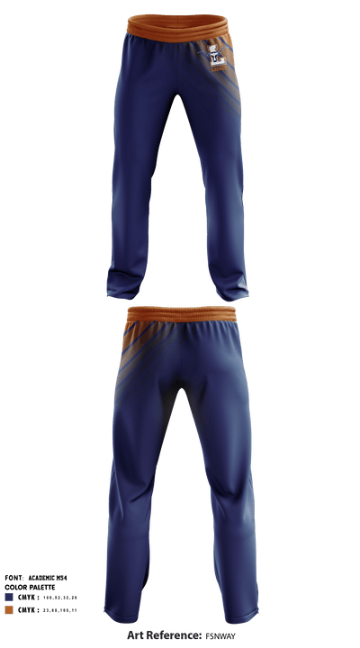 Legacy High School Cheer 64014686 Sweatpants - 1
