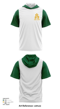 Saint Albert High School Baseball 33375339 Short Sleeve Performance Shirt with hood - 6