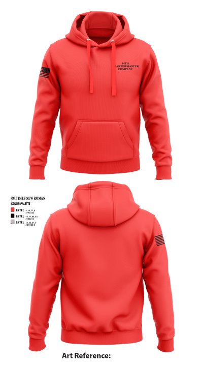 54th Quartermaster Company 58490528 Hoodie - 1