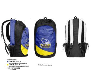 Gear Bag, Calvert High School Lacrosse, Women's Lacrosse, Teamtime, Team time, sublimation, custom sports apparel, team uniforms, spirit wear, spiritwear, sports uniforms, custom shirts, team store, custom team store, fundraiser sports, apparel fundraiser