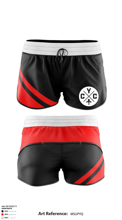Catholic Youth Council (CYC) Sports 86780394 Track Shorts - 1
