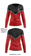 Bathlacrosse 7231780 Women's Long Sleeve V-neck Shirt - 1