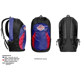 Gear Bag, Barefoot Volleyball Club, Women's Volleyball, Teamtime, Team time, sublimation, custom sports apparel, team uniforms, spirit wear, spiritwear, sports uniforms, custom shirts, team store, custom team store, fundraiser sports, apparel fundraiser