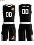Zed Key Finger Guns 88796848 Basketball Uniform - 1