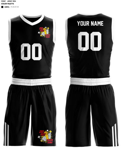 Zed Key Finger Guns 88796848 Basketball Uniform - 1